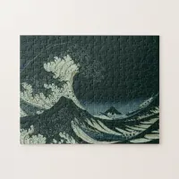 Hokusai Great Wave off Kanagawa at Night Jigsaw Puzzle