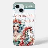 Mermaids are Magical iPhone 15 Case