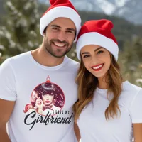 Love My Girlfriend Christmas Ornament Trendy Photo T-Shirt