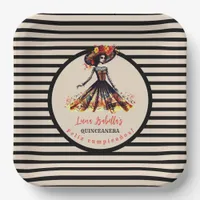 Sugar Skull Dia de los Muertos Day of the Dead Paper Plates