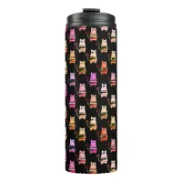 cute cats for cat lovers  thermal tumbler