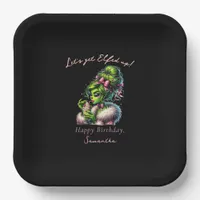 Sassy Elf Squad Christmas Girls Night Out Birthday Paper Plates