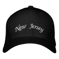 New Jersey Embroidered Hat