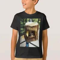 Sugar Glider in Furry Tree Truck Hanging Bed T-Shirt