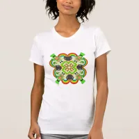 St Patrick's Day | Irish inspired Mandala  T-Shirt