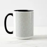 Seamless Seashell Pattern Mug