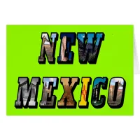 New Mexico, USA Text