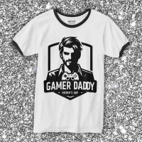 Geek Gamer Dad Happy Father's Day | T-Shirt