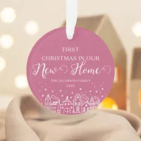 Lavender Home Debut Ornament