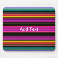 Thin Colorful Stripes - 2 Mouse Pad