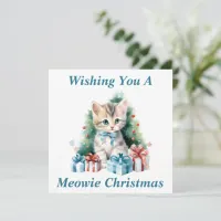 Kitty Christmas Card