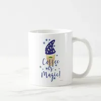 Coffee Is Magic Mocha Wizard Cartoon Slogan Mug