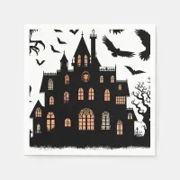 Haunted House Paper Napkins
