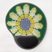 Gel Mousepad - Daisy crochet pattern