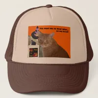 Halloween Kitty - Wear What Trucker Hat