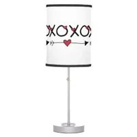 XOXO Valentines Table Lamp