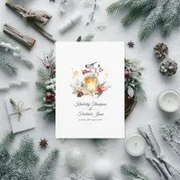 Evergreen Pine and Spruce Winter Wedding Charm Program