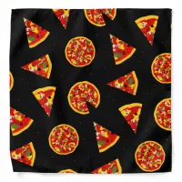 Pizza Chef Pizzeria Pattern Bandana