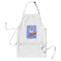 I Am A-Peel-Ing Glue Peel Humor Crafting Fun Adult Apron