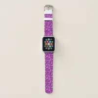 Purple Pink Kiteboarding Pattern Cool Surfing Apple Watch Band