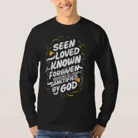 Divine Embrace: A Message of Faith and Redemption T-Shirt