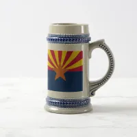  State of Arizona Flag Beer Stein