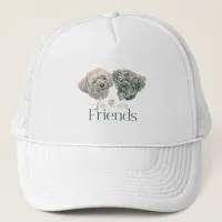 Fur-ever Friends Cute Dogs Trucker Hat