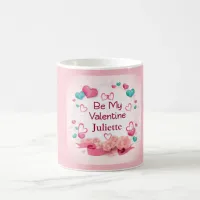 Be My Valentine Personalized Coffee Mug