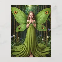 Green Fairy Postcard