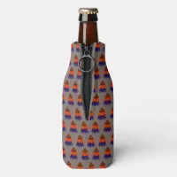 Multicolored Christmas Tree - Bottle Cooler