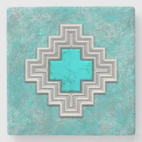 Southwest Turquoise Stone Coaster