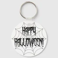 Halloween Spider Fingers and Web Keychain