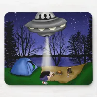 UFO Extraterrestrial Abduction Alien Mouse Pad