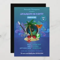 Summer Club Beach Party add logo Invitation