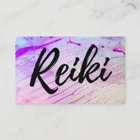 *~* Reiki Practitioner Reiki Master Teacher Healer Business Card