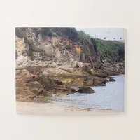 Coruna, Spain | Cliffs By The Seashore Dementia Jigsaw Puzzle