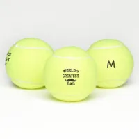 Worlds Greatest Dad Tennis Balls