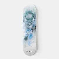 *~* Sacred Boho Tribal Shamanic Dream Catcher Skateboard