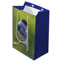 Barn Swallow on a Branch Medium Gift Bag