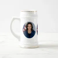 Vice President Kamala Harris Official Photo Beer Stein