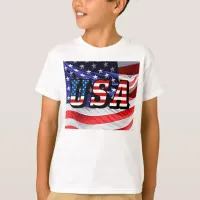 USA - American Flag T-Shirt