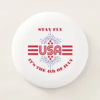 Stay fly it's the 4th of July Wham-O Frisbee