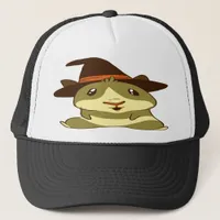 Guinea Pig Halloween Witch Trucker Hat