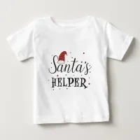 santas helper cute holiday baby T-Shirt