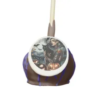  Witch Themed Halloween Party Cake Pops