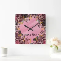 "Mom’s Time" Wall Clock