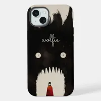 Wolf and the Little Red Riding Hood iPhone 15 Plus Case