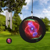 Cat's Eye Nebula Red Planetary Cosmos Abstract Wind Chime