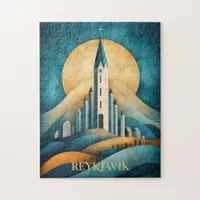 Reykjavik Iceland Travel Jigsaw Puzzle