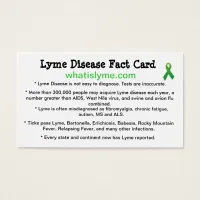 Lyme Disease Awareness Business Cards